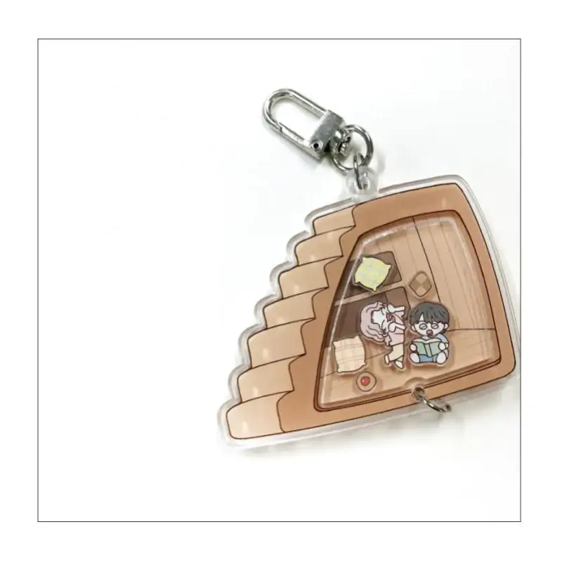 Dam Of The Forest - Shaker Acrylic Keyring - Image 8