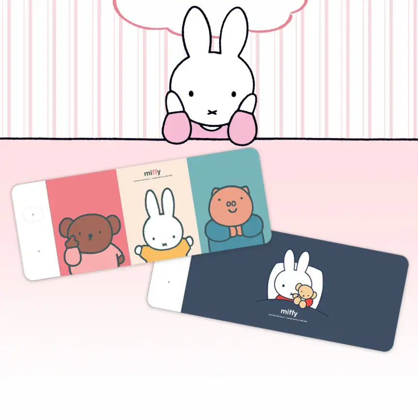 Day Needs - Miffy Dual Wireless Charging Mouse Pad