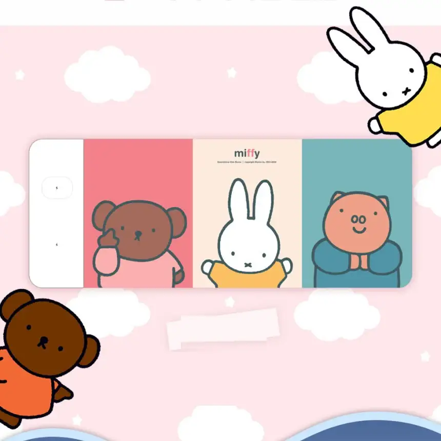 Day Needs - Miffy Dual Wireless Charging Mouse Pad - Image 2