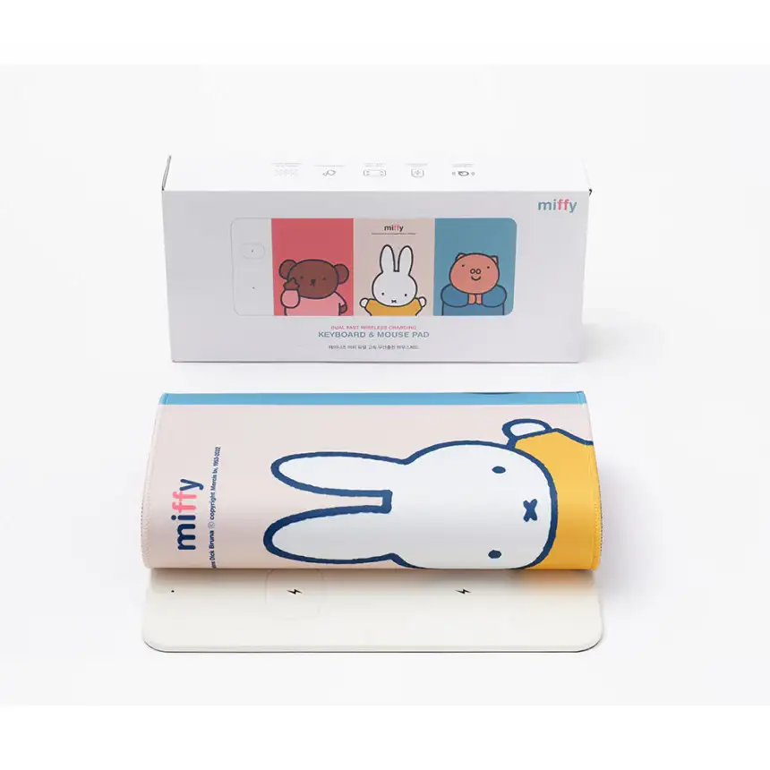 Day Needs - Miffy Dual Wireless Charging Mouse Pad - Image 4
