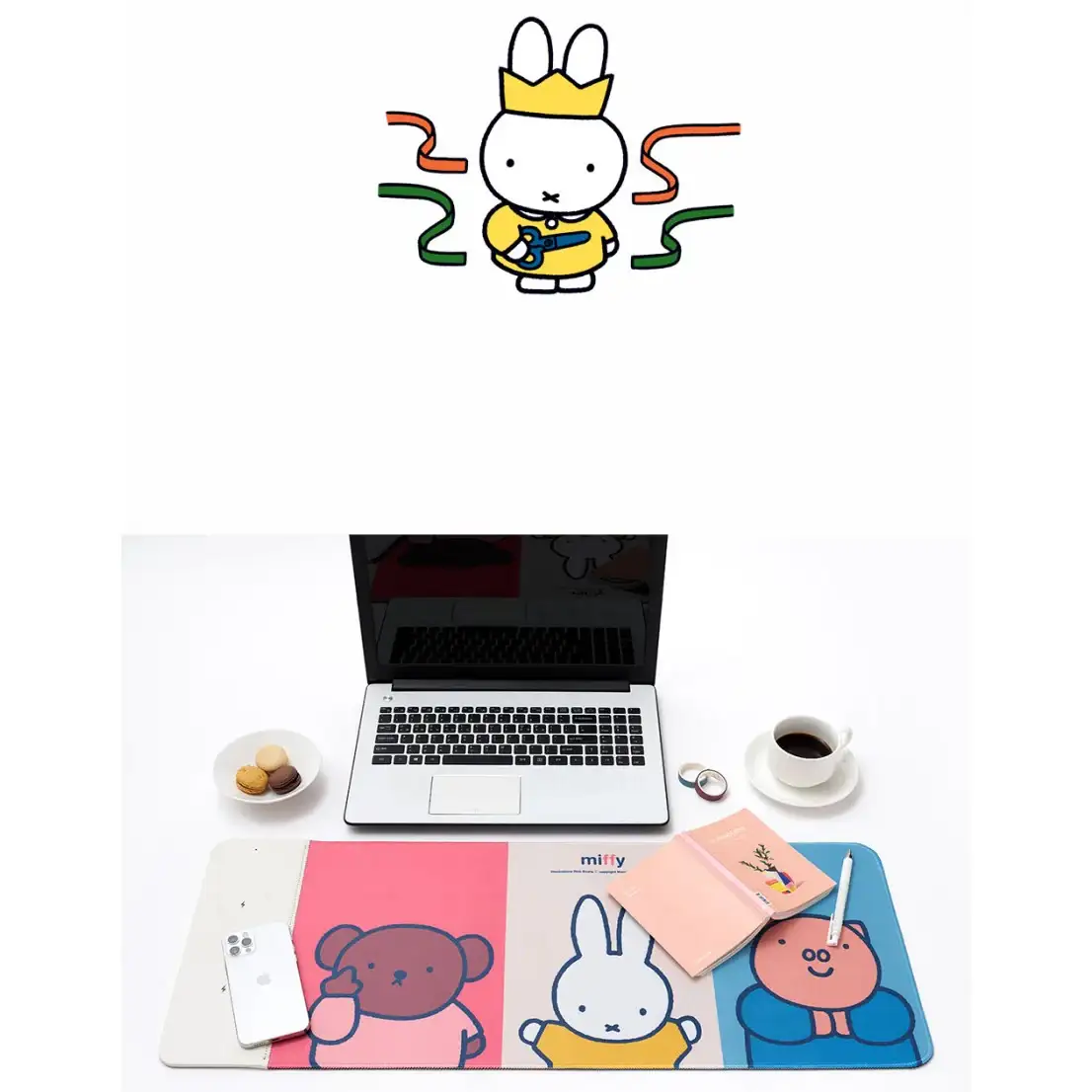 Day Needs - Miffy Dual Wireless Charging Mouse Pad - Image 5