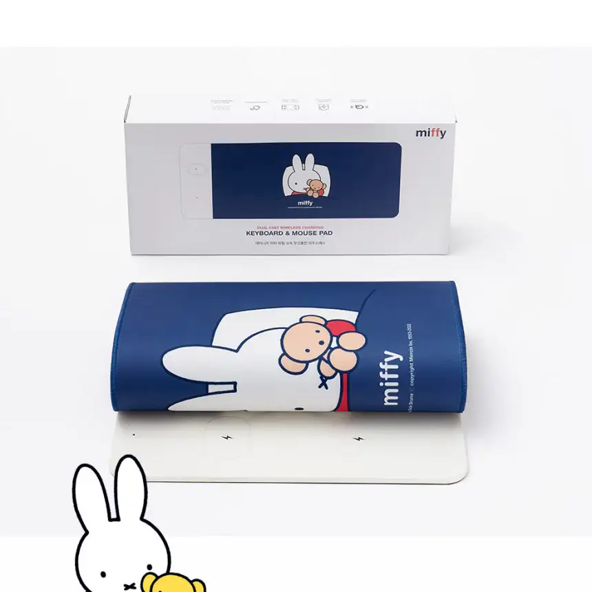 Day Needs - Miffy Dual Wireless Charging Mouse Pad - Image 7