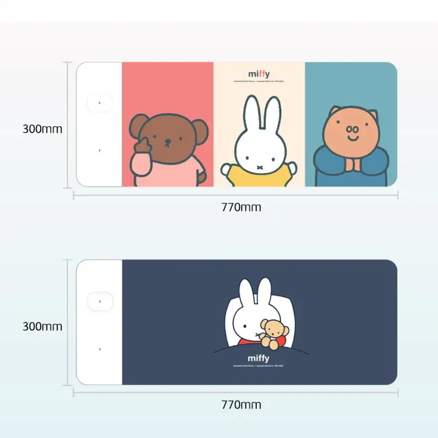 Day Needs - Miffy Dual Wireless Charging Mouse Pad - Image 9