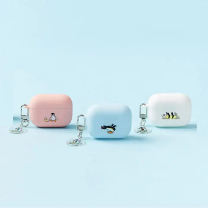 Day Needs - Pingu Newtro AirPods Pastel Pro Case (with 1 Keyring)