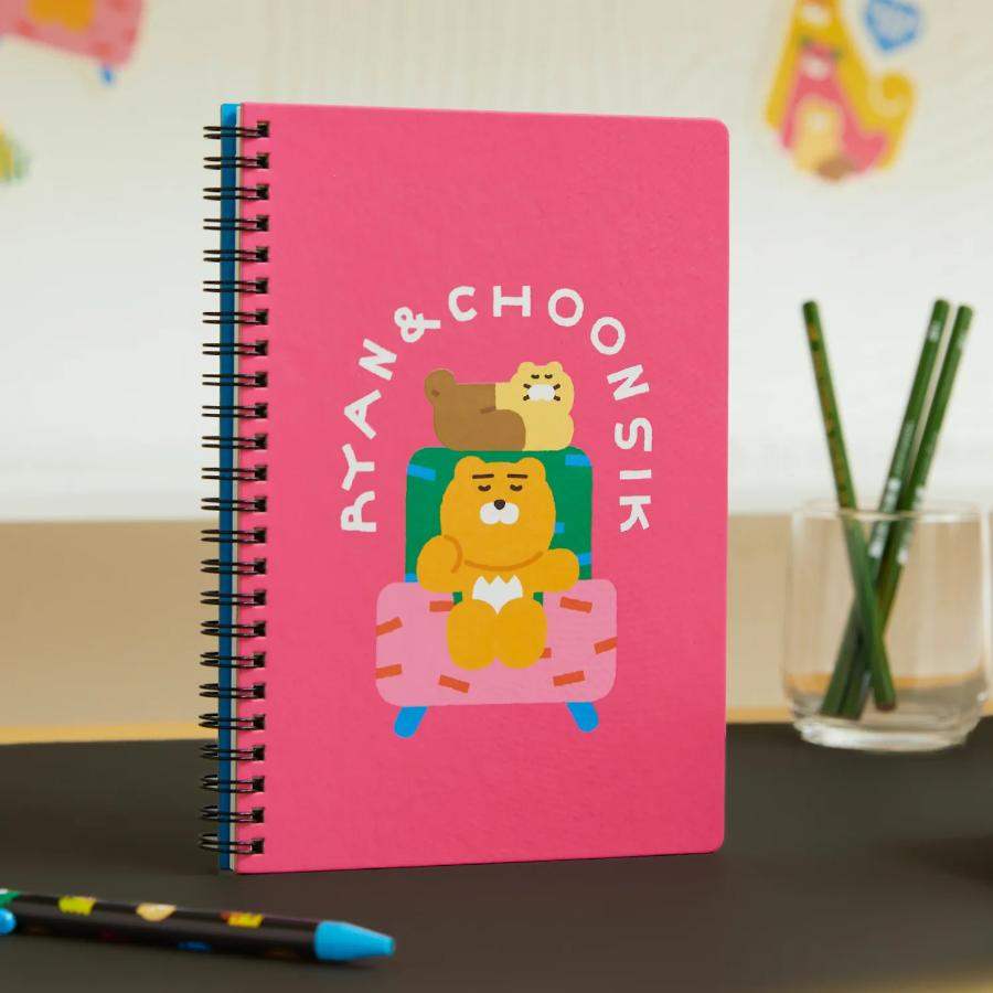Daye Kim x Kakao Friends - Choonsik Pink Notebook