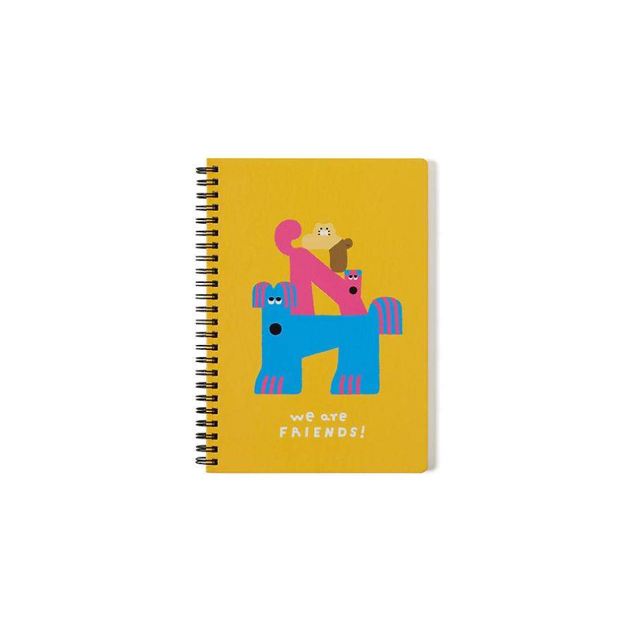 Daye Kim x Kakao Friends - Choonsik Yellow Notebook - Image 4