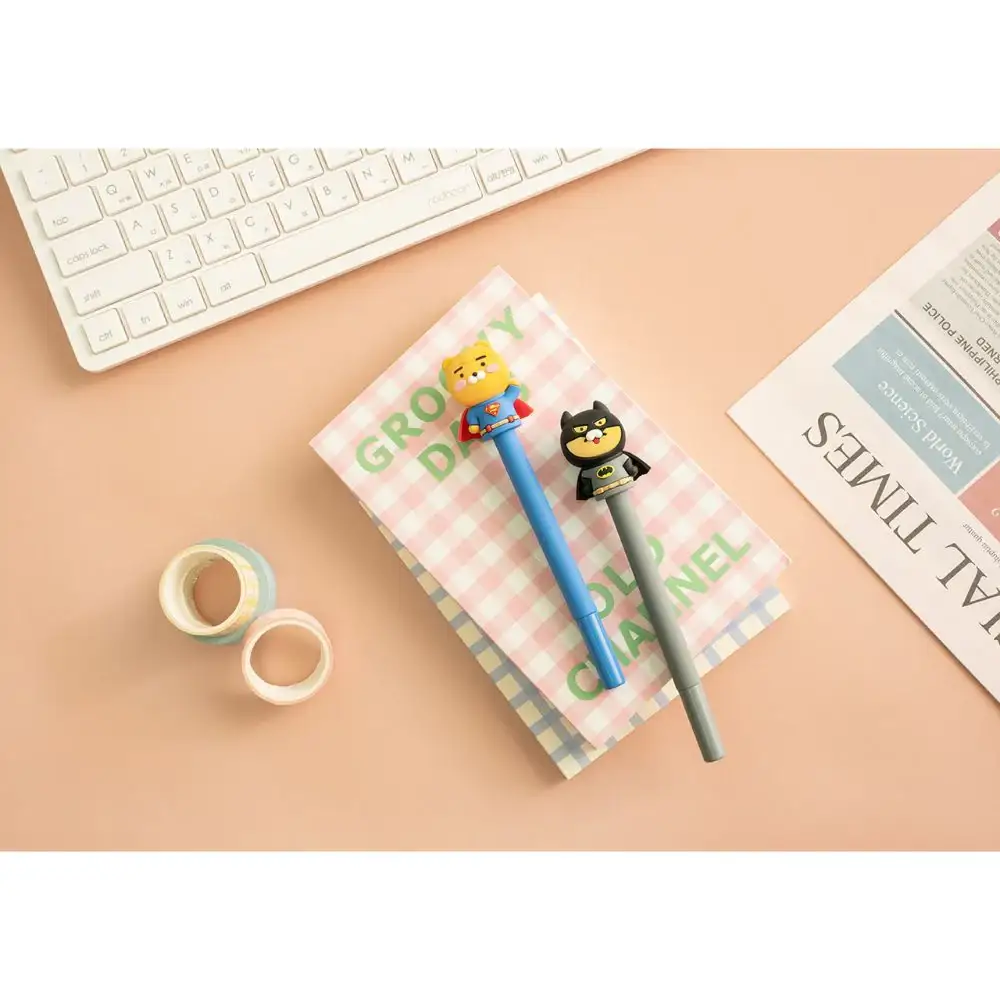 DC x Kakao Friends - Ryan & Choonsik Figure Gel Pen Set