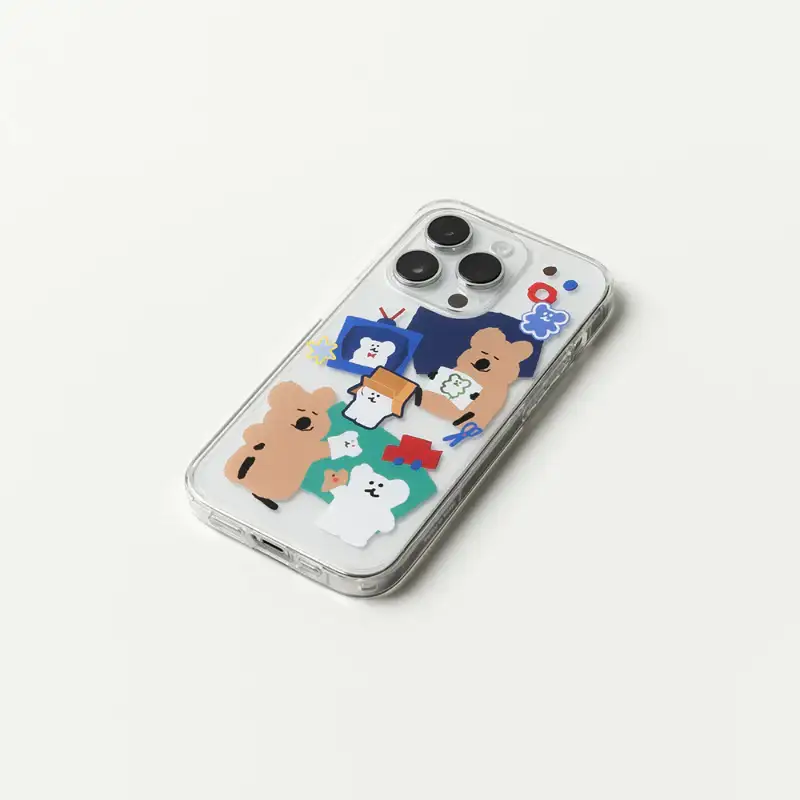Dinotaeng - Boxville Sticker iPhone Clear Case - Image 3