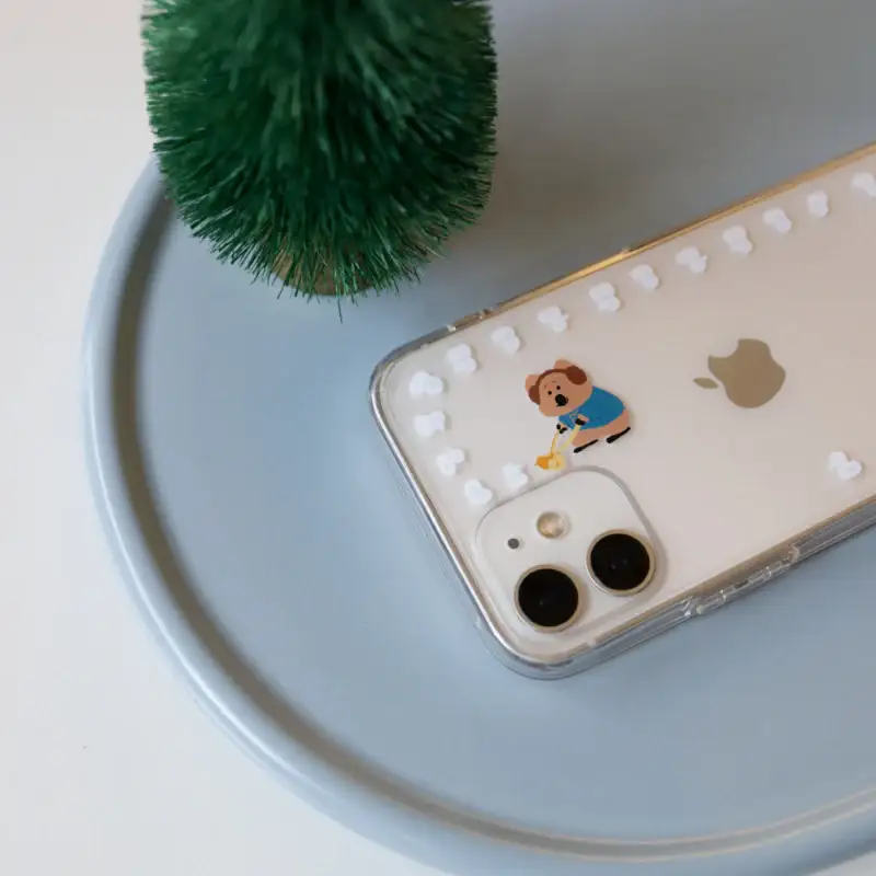Dinotaeng - Fatty's Snow Duck iPhone Gel Hard Case - Image 2