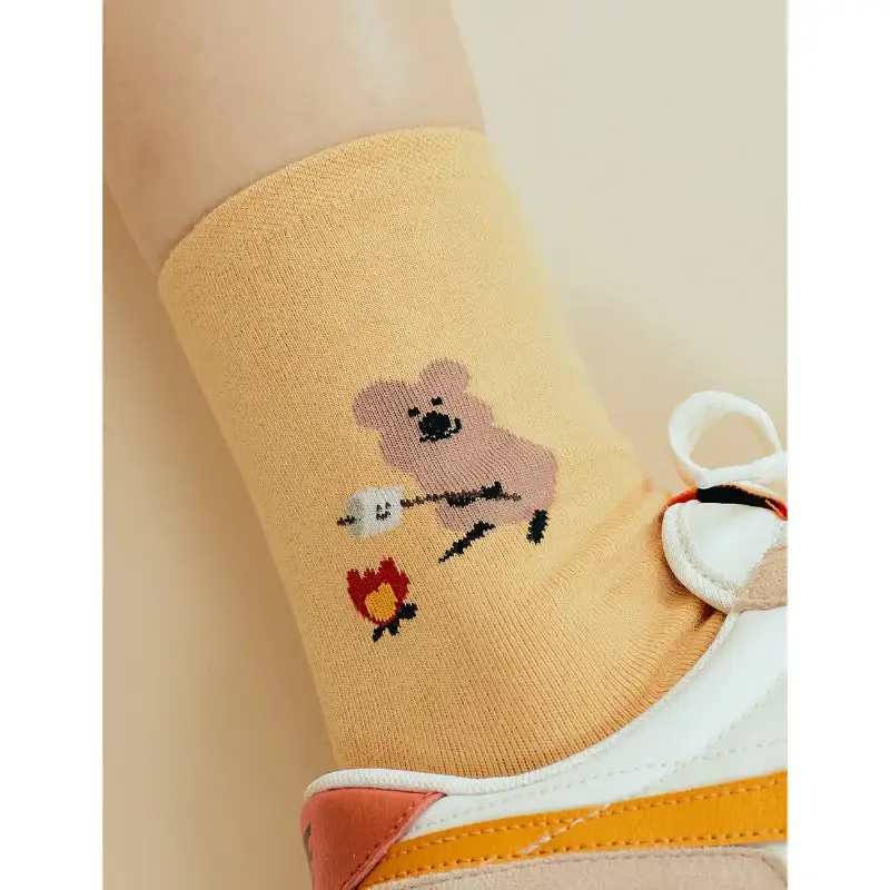 Dinotaeng - S'more Yellow Socks - Image 5