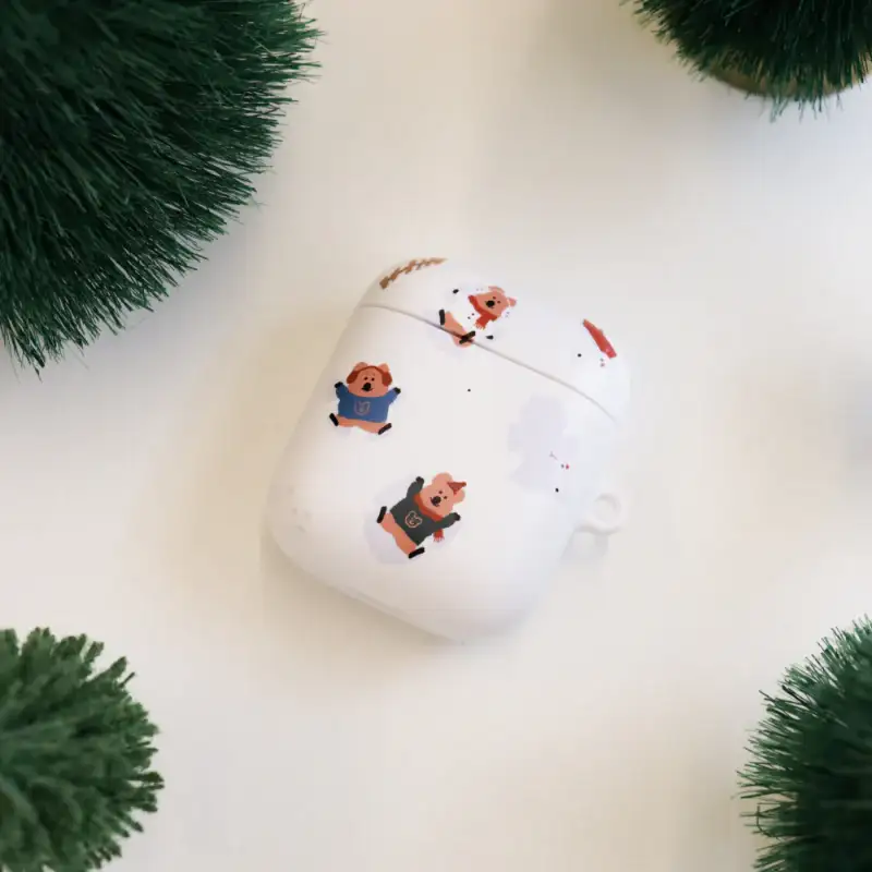 Dinotaeng - Snow in Marshville AirPods Hard Case - Image 5