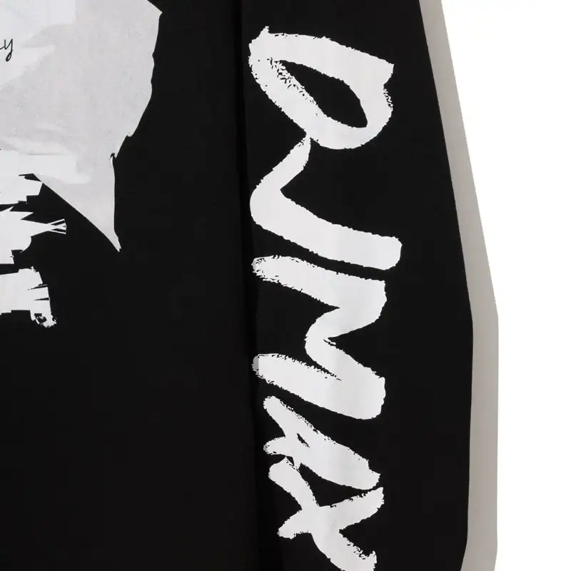 DJMAX - Drive Long Sleeve Tee - White/ Black - Image 11