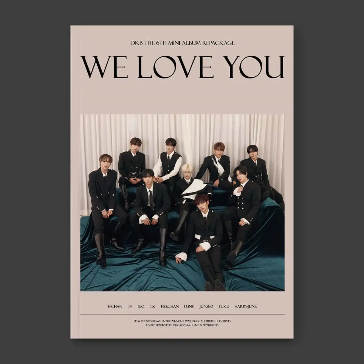 DKB - We Love You : 6th Mini Album Repackage (Night Ver.)