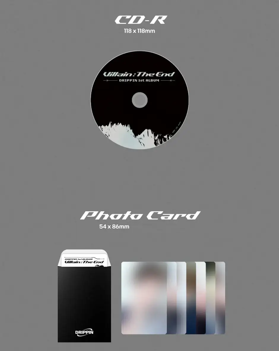 DRIPPIN - Villain:The End : 1st Album (Limited Version) - Image 4