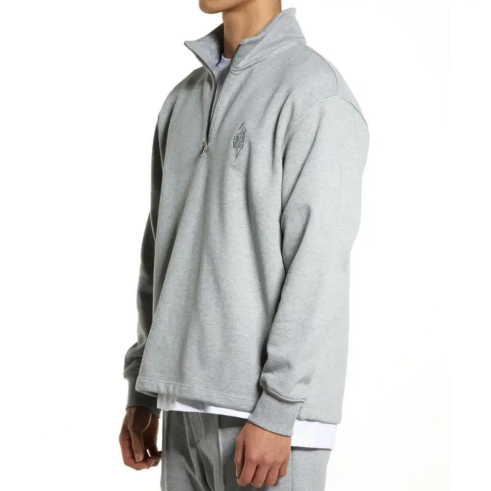 DRX - Basic Logo Mock Neck Sweatshirt - Image 7