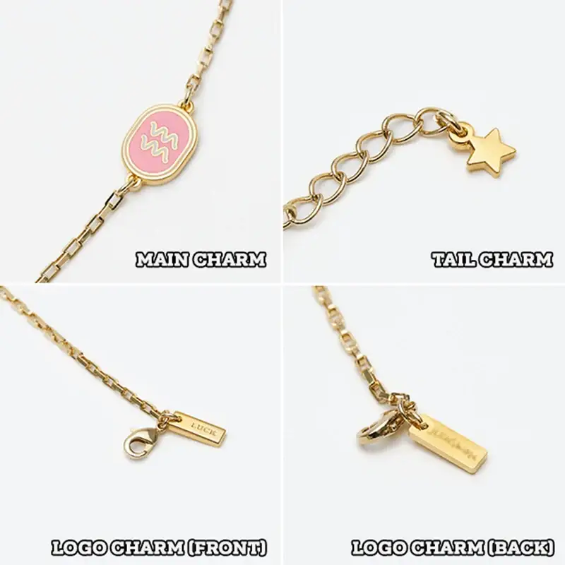 ENHYPEN - BIRTHDAY - JUNGWON Wish Bracelet (Gold) - Image 4
