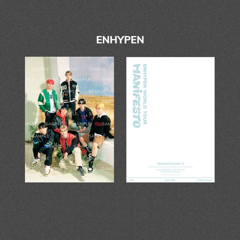 ENHYPEN - MANIFESTO - Mini Poster Set - Image 4