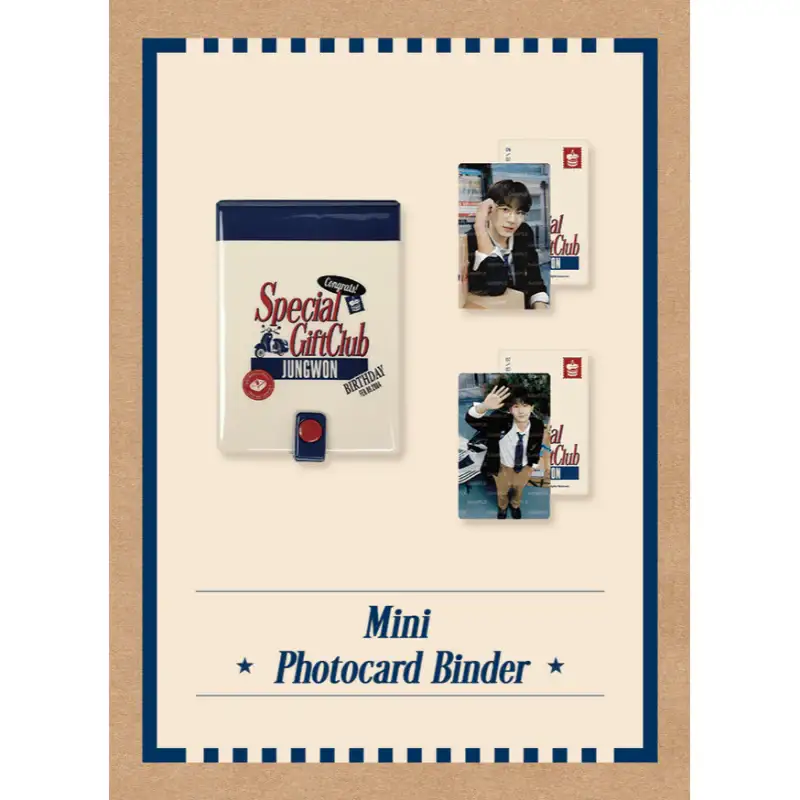 ENHYPEN - Special Gift Club - Jungwon Mini Photo Card Binder - Image 2