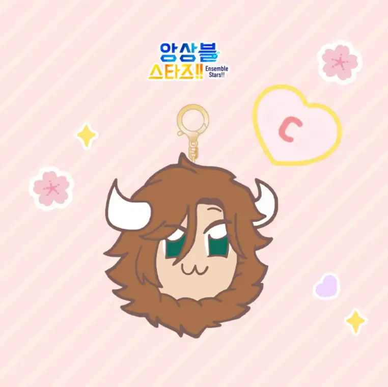 Ensemble Stars - Okawa Bukubu Collaboration Keyring - Image 3