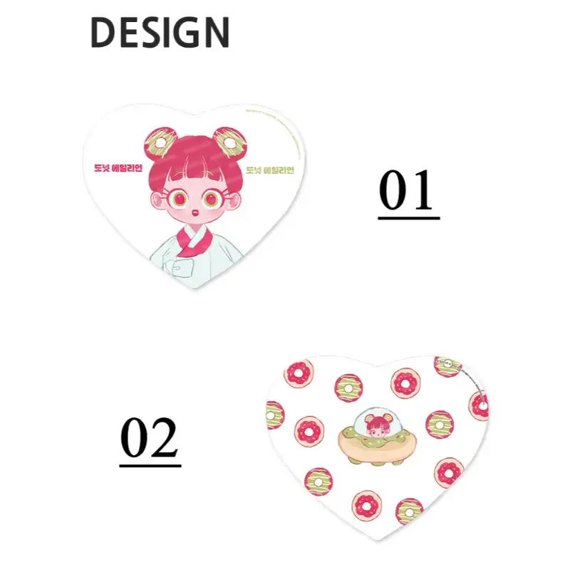 Evil Illustration - Heart Mouse Pad - Image 2