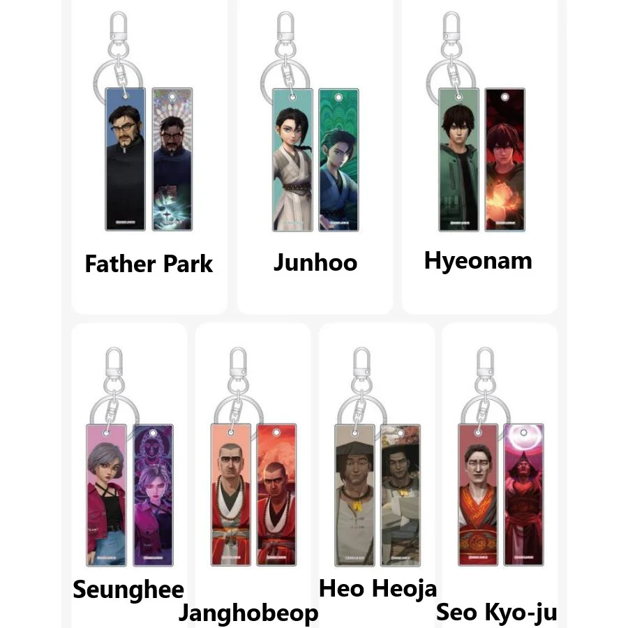 Exorcism Chronicles - Acrylic Block Keychain (Double-Sided) - Image 4