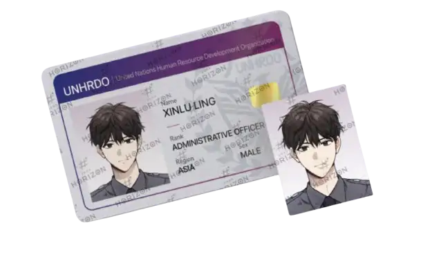 Fashion (PASSION) - UNHRDO Ring Shinru ID Card & ID Photo Set