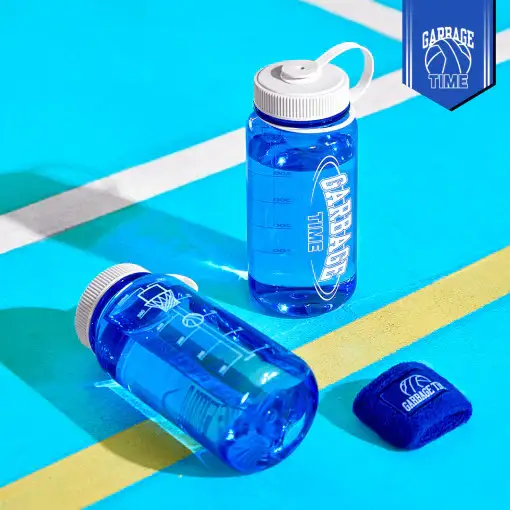 Garbage Time - Sports Water Bottle - Image 2
