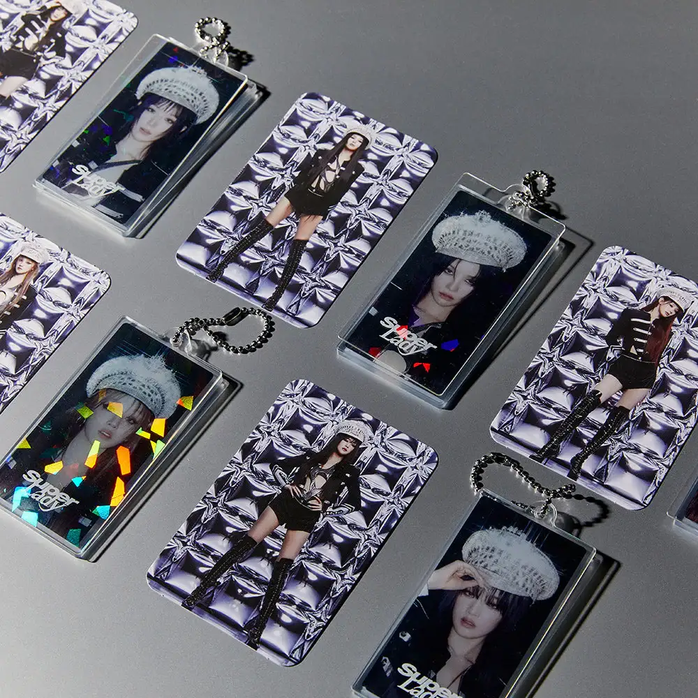 (G)I-DLE - Slide Acrylic Keyring & Phoca Set (Version 2) - Image 4