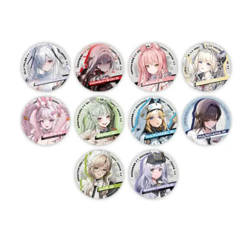 Goddess of Victory: Nikke x MOFUN - Random Hologram Can Badge Ver.2 - Image 3