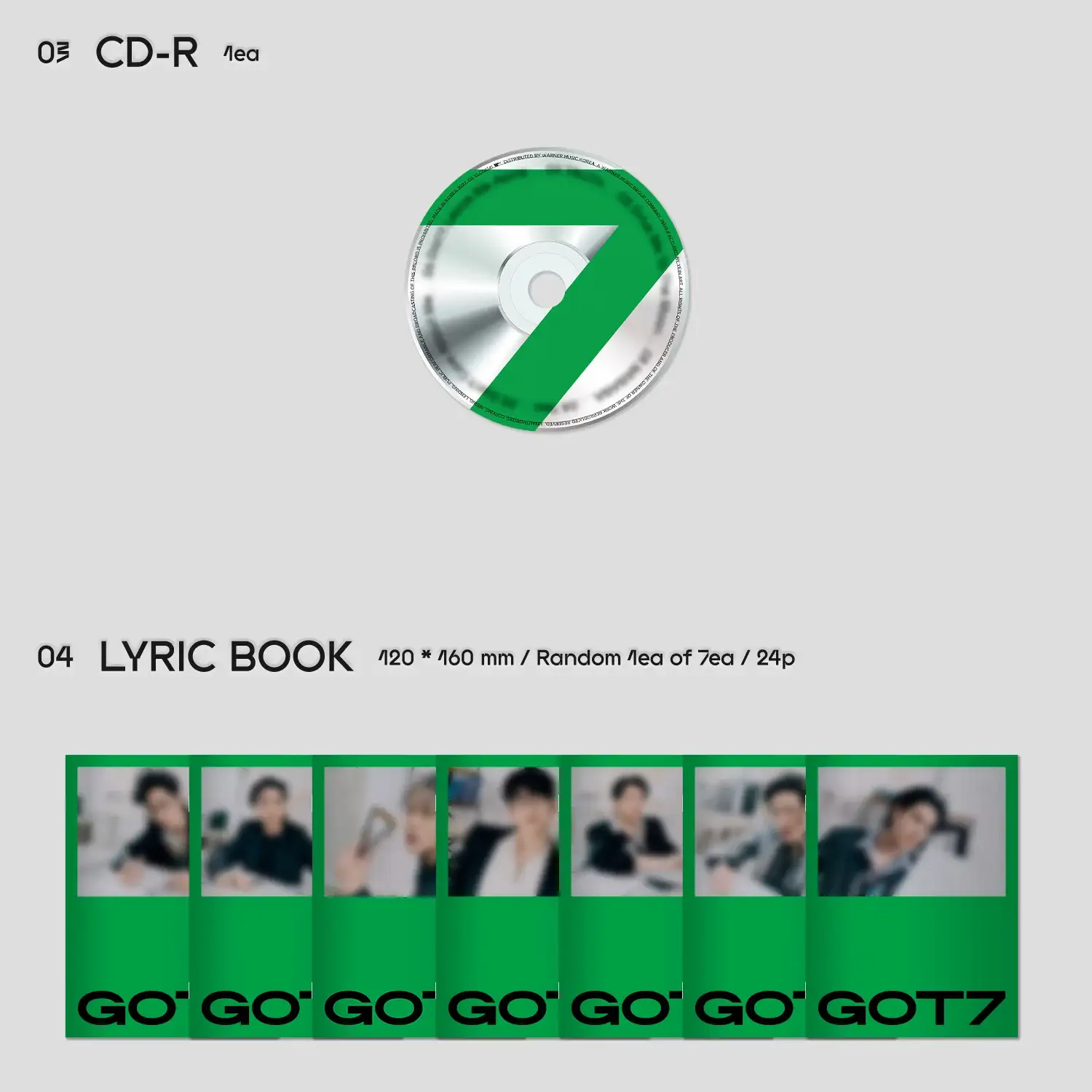 GOT7 - GOT7 Album : SET - Image 5