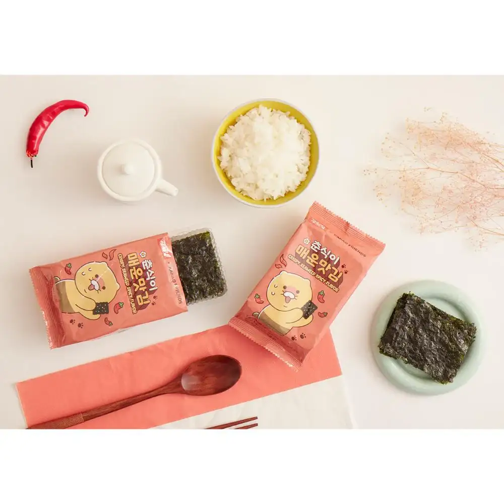 Gwangcheon Kim x Kakao Friends - Choonsik Spicy Crispy Seaweed - Image 6