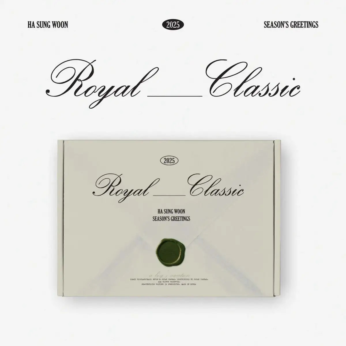 Ha Sung Woon - 2025 Season's Greetings (ROYAL CLASSIC)