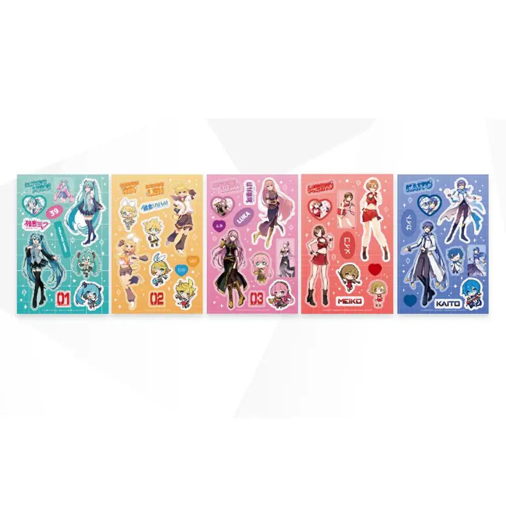 Hatsune Miku Pop-Up Store - Sticker 5-Set - Image 2