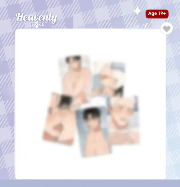 Heavenly Hotel x Toon!que - Illustration Photocard - Image 3