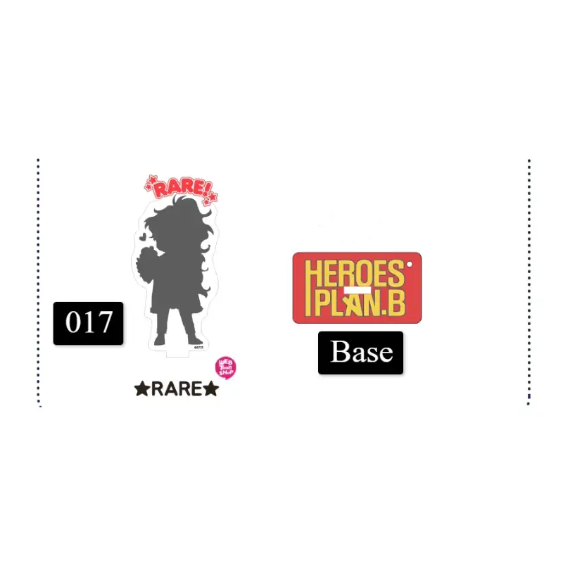 Heroes Plan B - Acrylic Stand Charm (Random) - Image 4