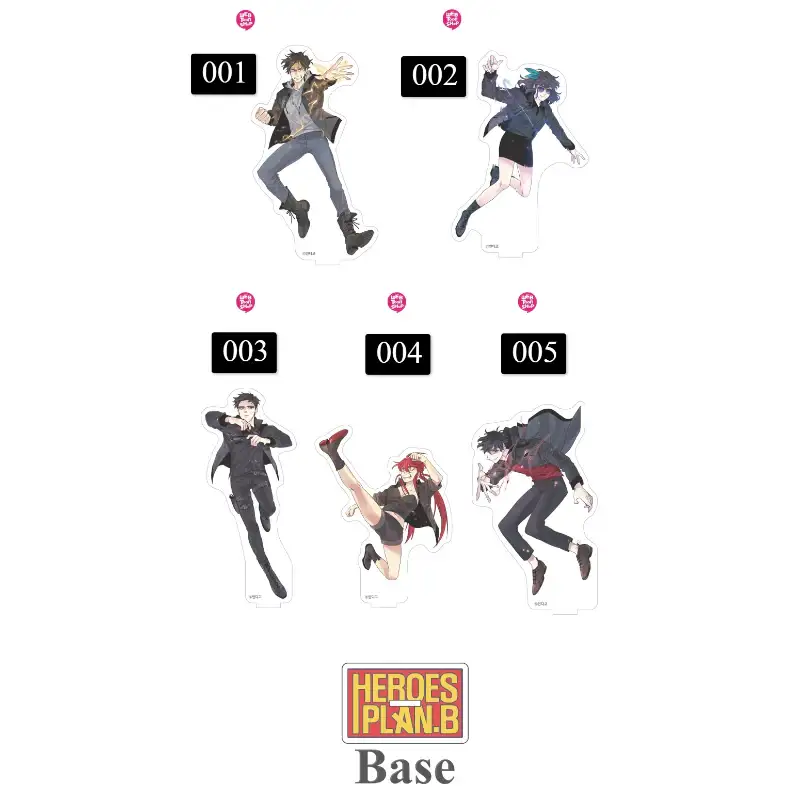 Heroes Plan B - LD Acrylic Stand - Image 2