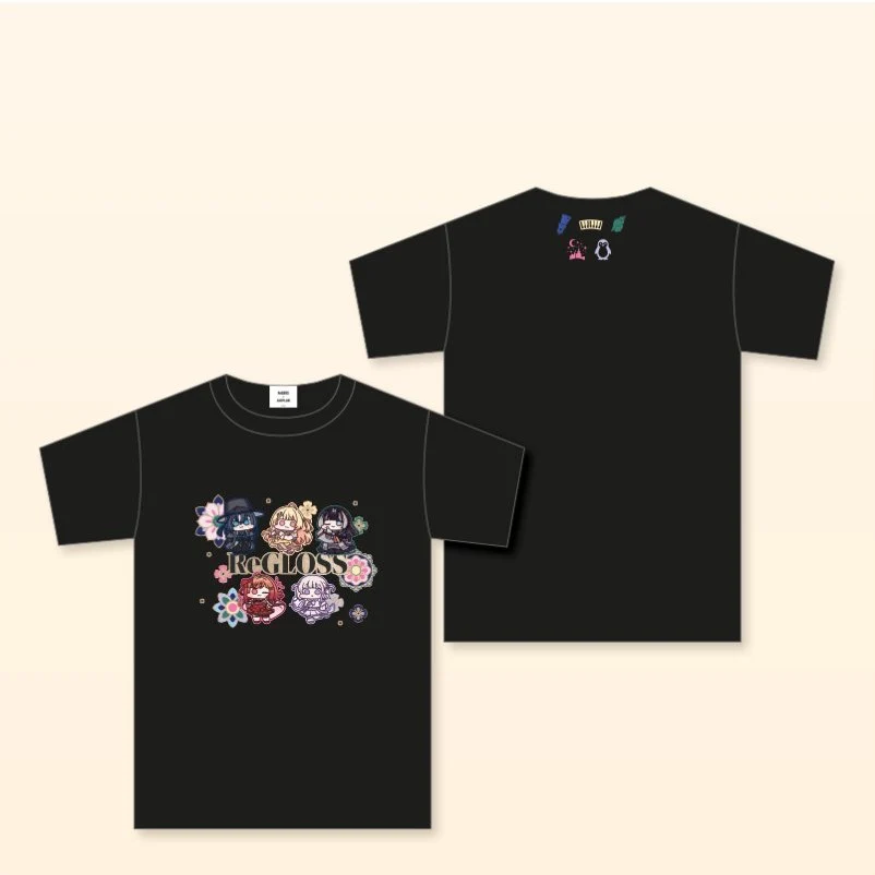 hololive ReGLOSS X ANIPLUS - Short Sleeve T-Shirt