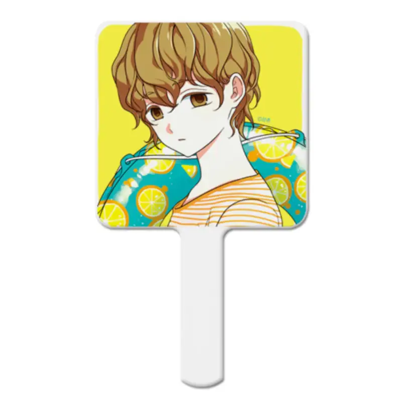 I Don't Want This Kind Of Hero - Square Hand Mirror - Image 4