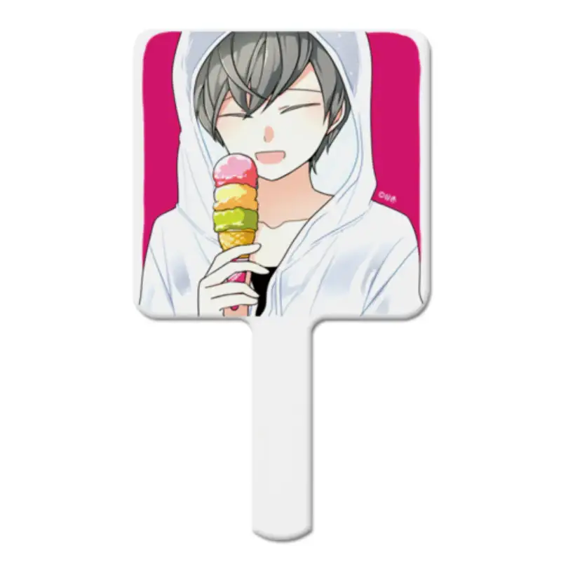 I Don't Want This Kind Of Hero - Square Hand Mirror - Image 5