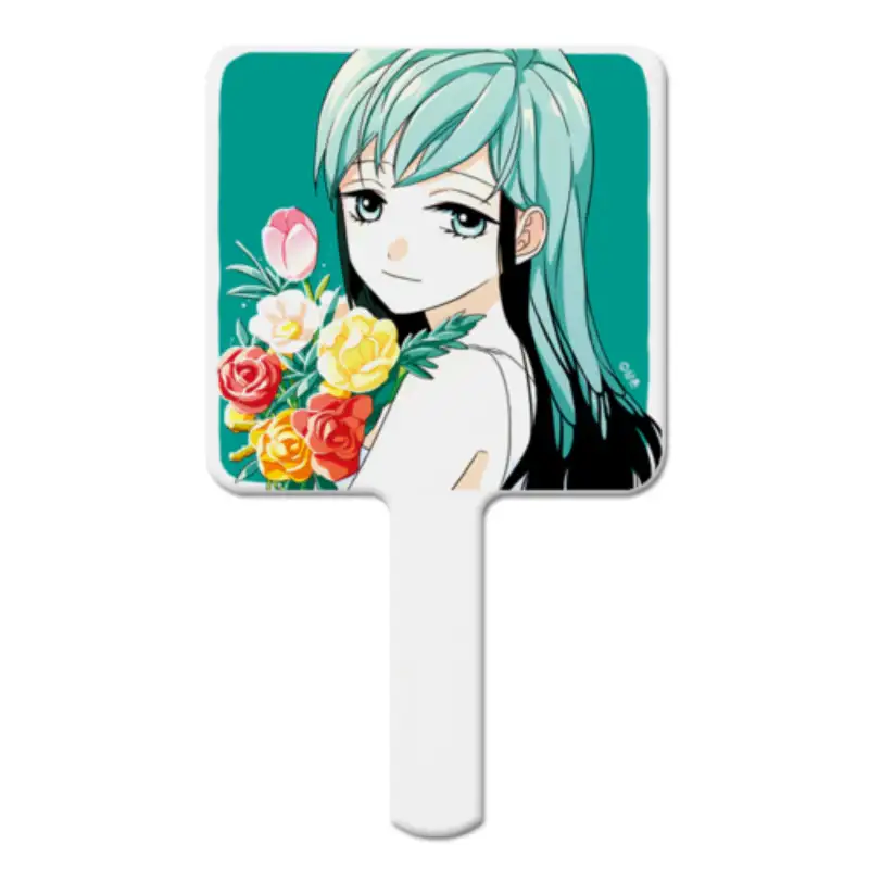 I Don't Want This Kind Of Hero - Square Hand Mirror - Image 6