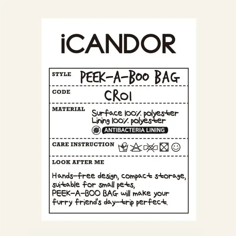 iCANDOR - F/W Edition - Peek-a-boo Bag - Image 16