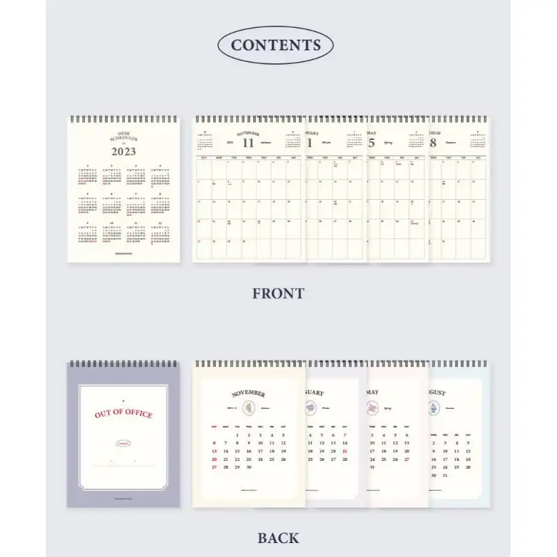 Iconic - 2023 Desk Scheduler - Image 7