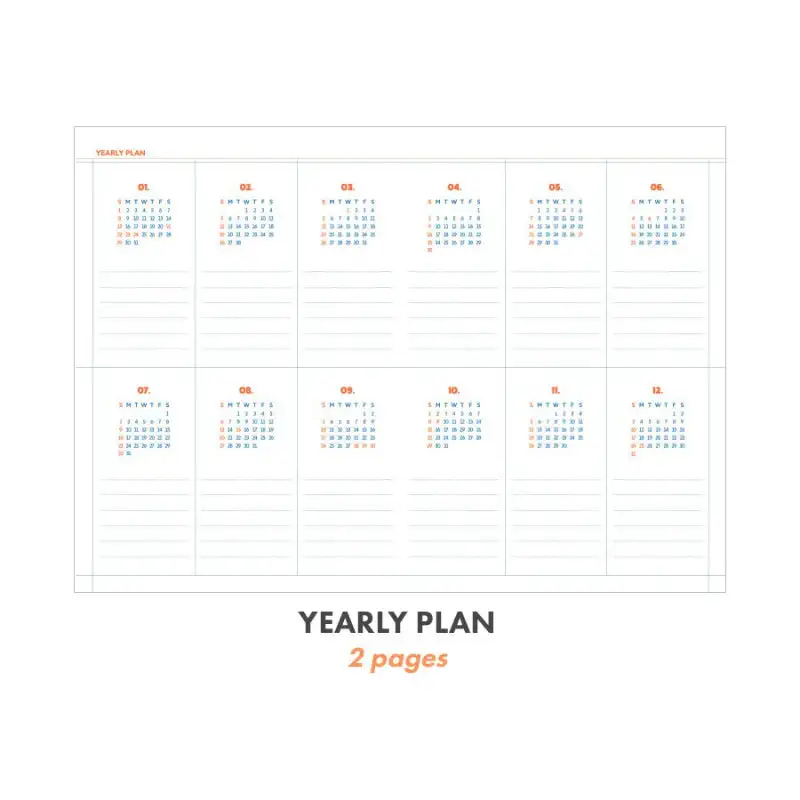 ICONIC - 2023 Record-On Plan Weekly Diary A5 - Image 25