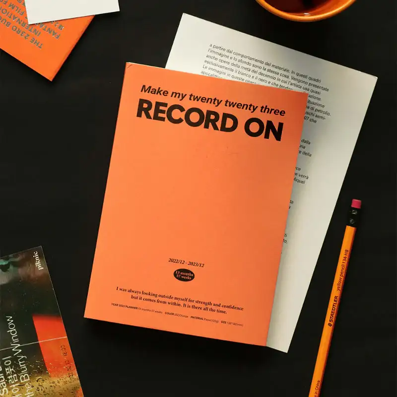 ICONIC - 2023 Record-On Weekly Diary B6 - Image 5