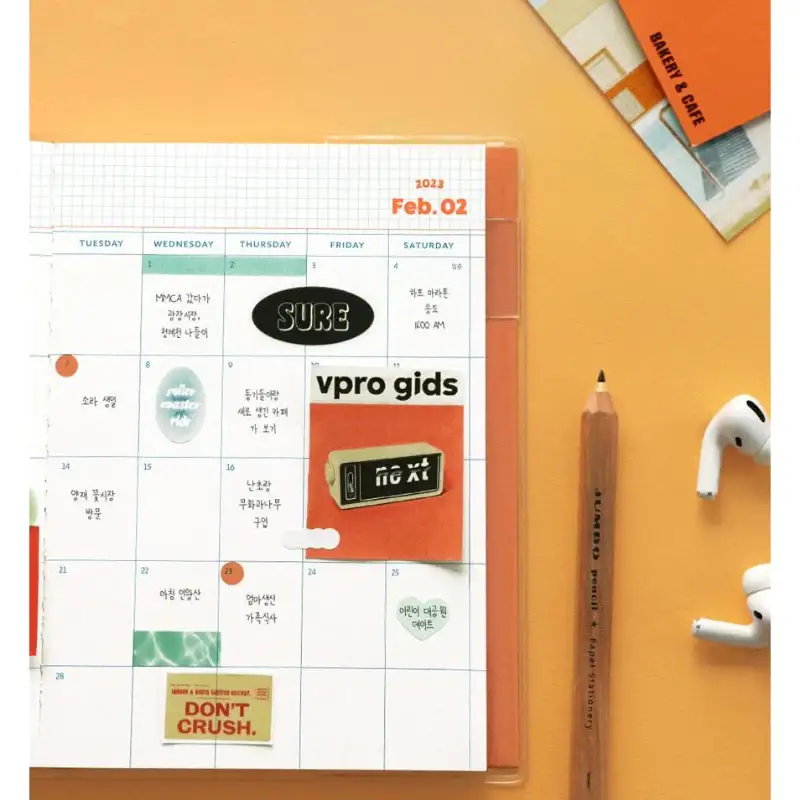 ICONIC - 2023 Record-On Weekly Diary B6 - Image 8