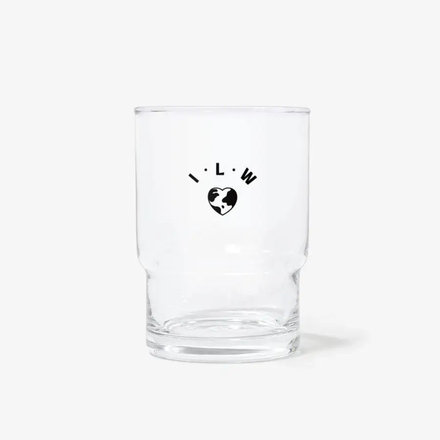 ILoveTheWorld - Stack Glass Cup - Image 2