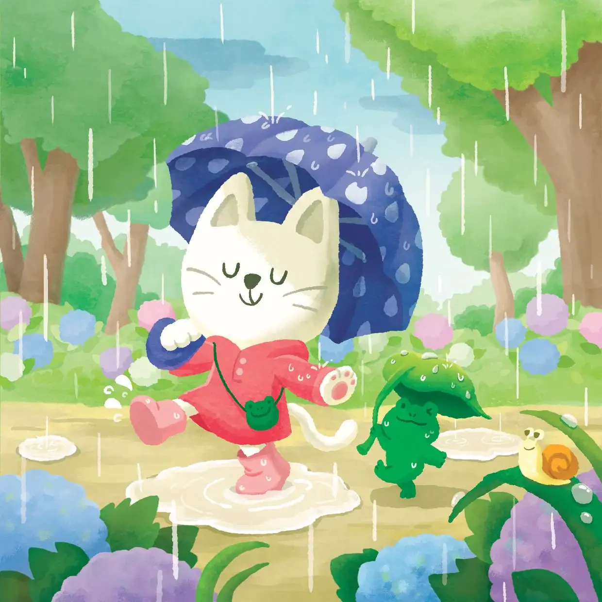 Imming - 2025 Animal Friends Four Seasons Calendar (tumblbug) - Image 10