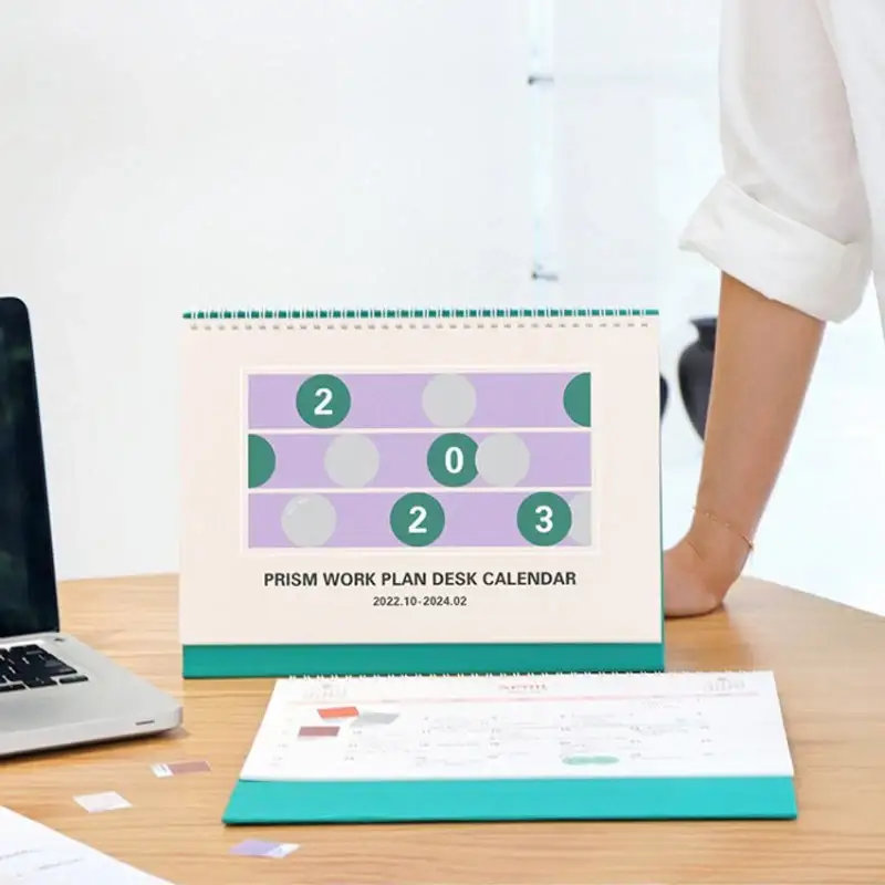 INDIGO - 2023 Prism Work Plan Desk Calendar - Image 3
