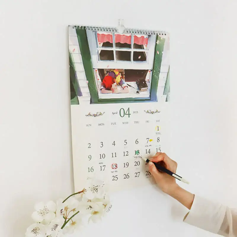 Indigo - 2023 Anne Story Wall Calendar - Image 2