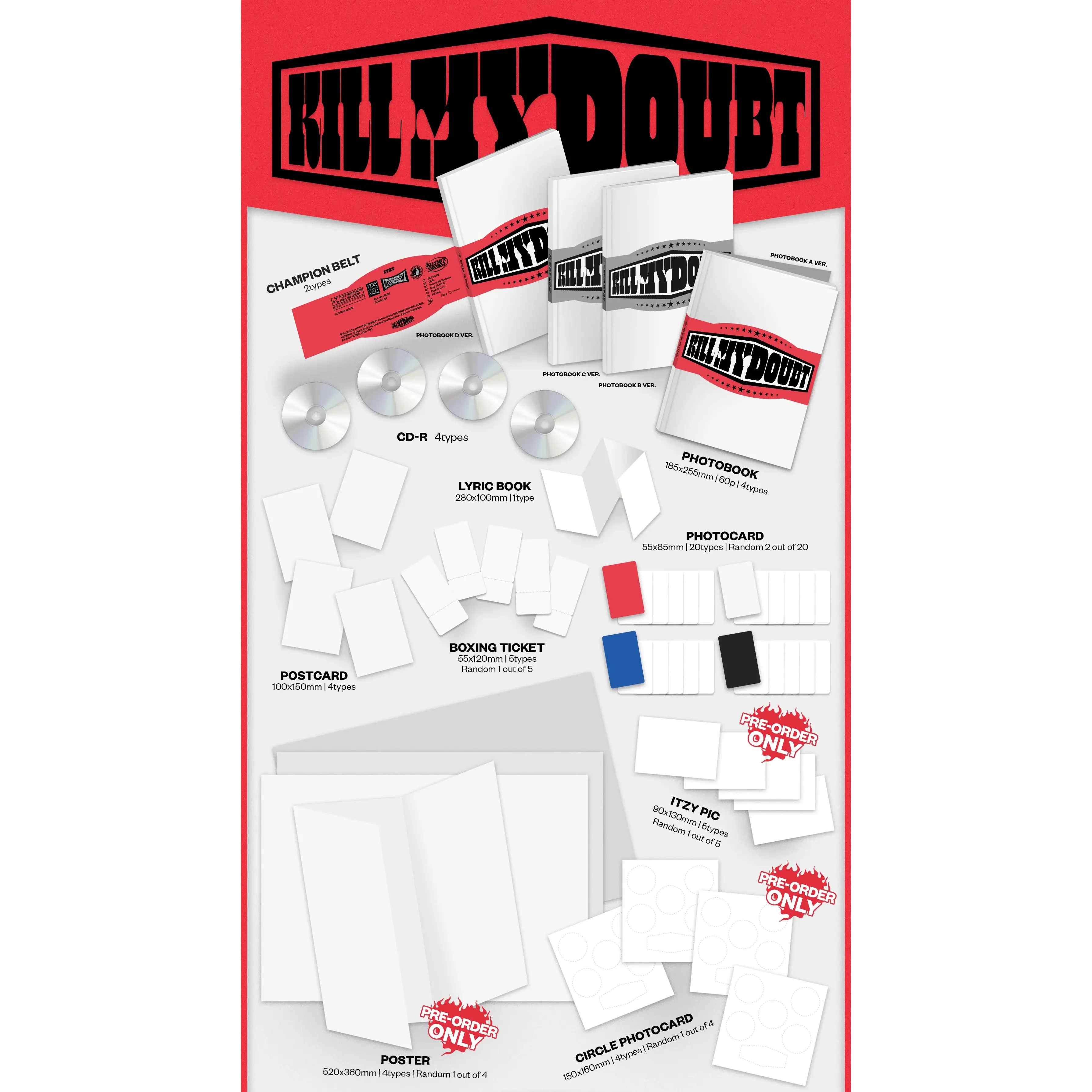 ITZY - Kill My Doubt (Standard Version - Random) - Image 2